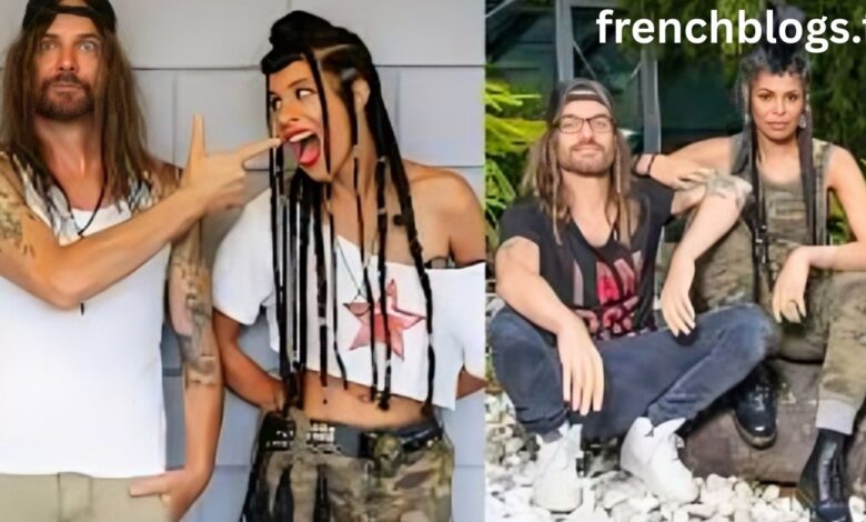 Frah Shaka Ponk et sa femme