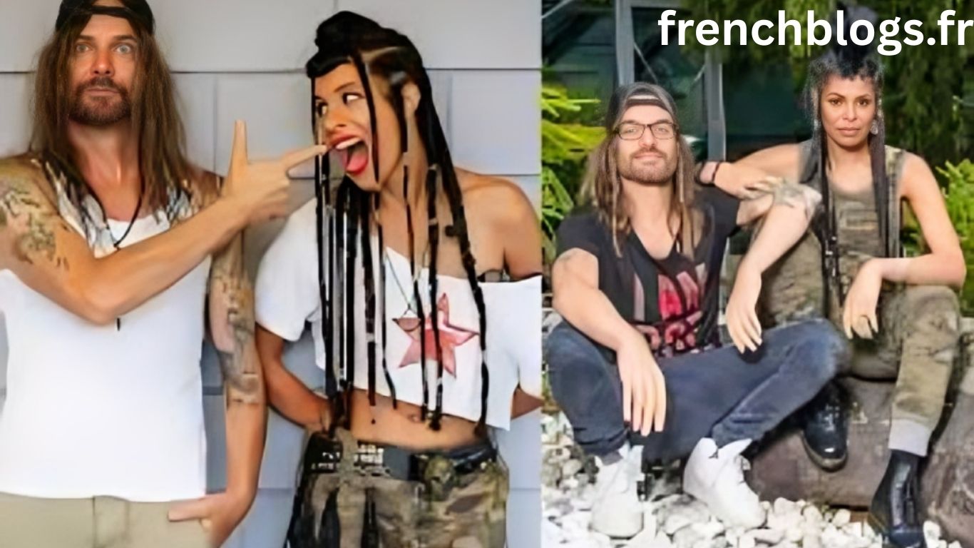 Frah Shaka Ponk et sa femme