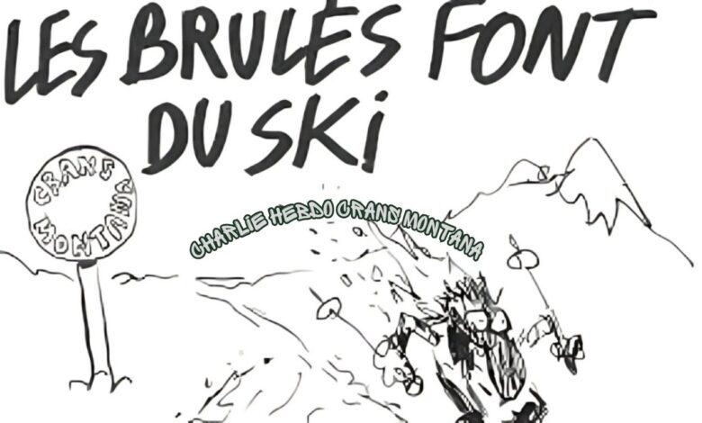 Charlie Hebdo Crans Montana