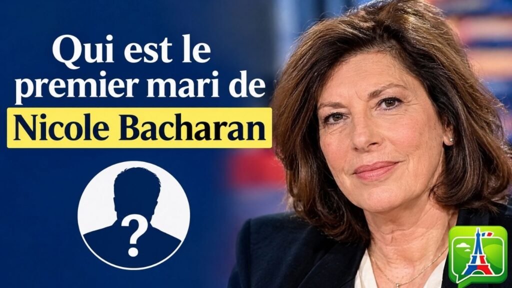 Qui est le premier mari de Nicole Bacharan