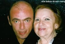 Elie Kakou et son compagnon