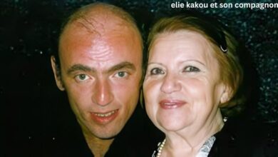 Elie Kakou et son compagnon