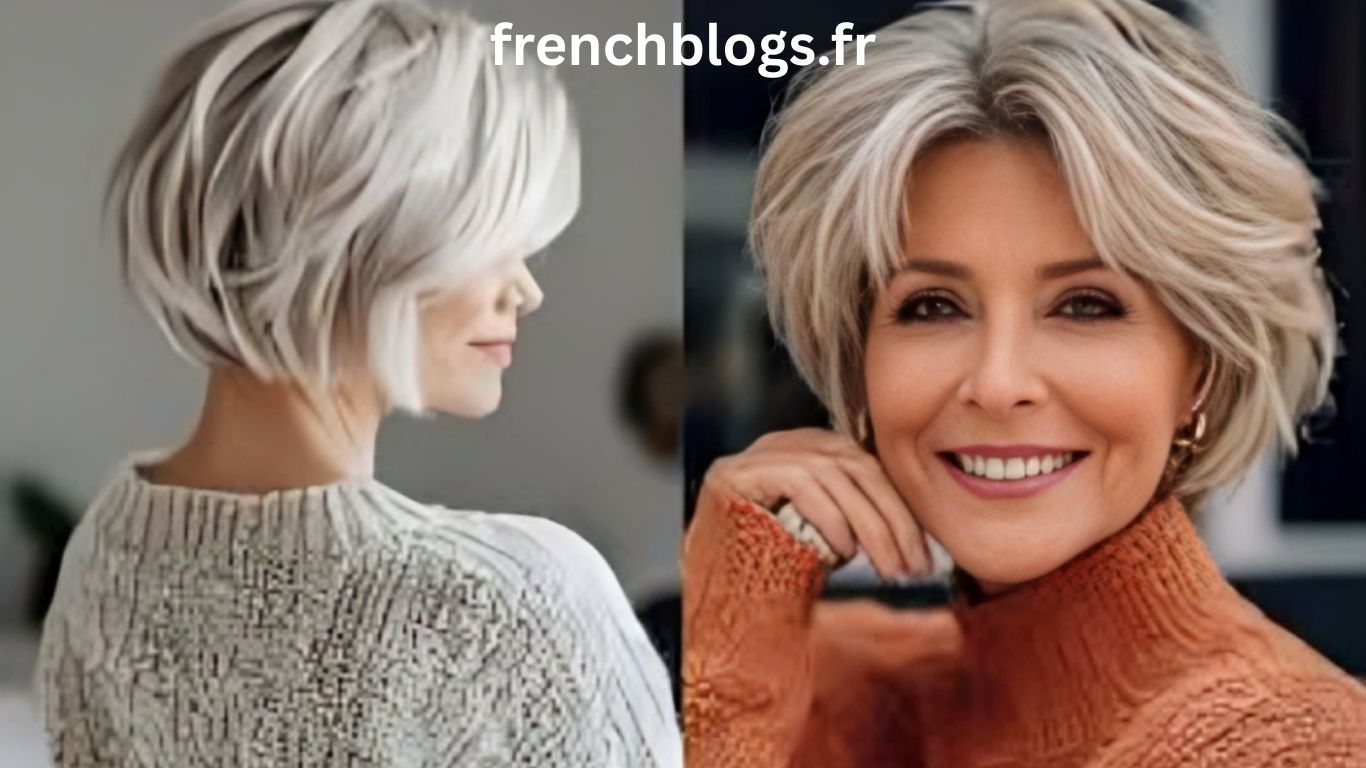 Rajeunissant carré court femme 50 ans la coupe idéale pour paraître plus jeune