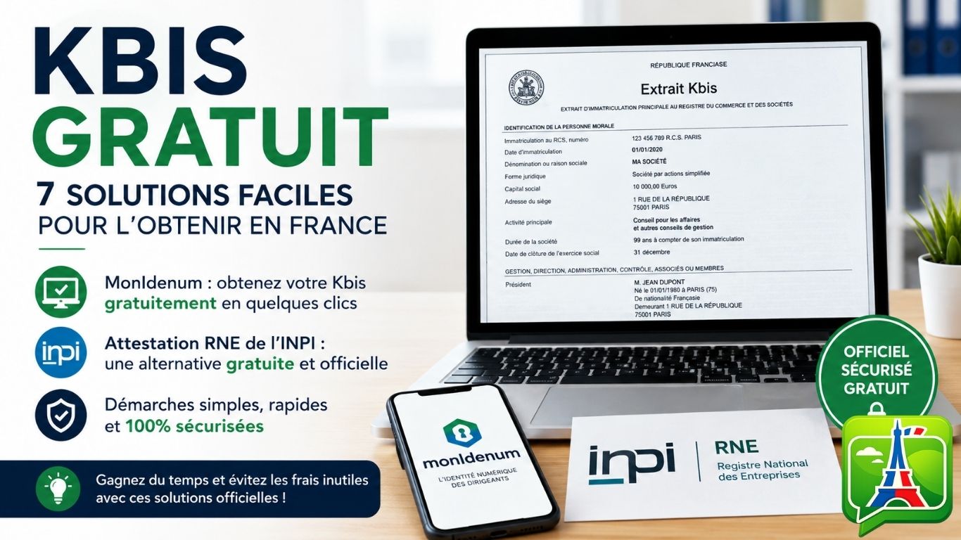 kbis gratuit